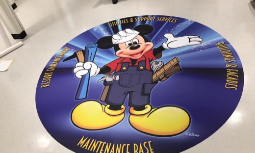 Disney Floor Graphic