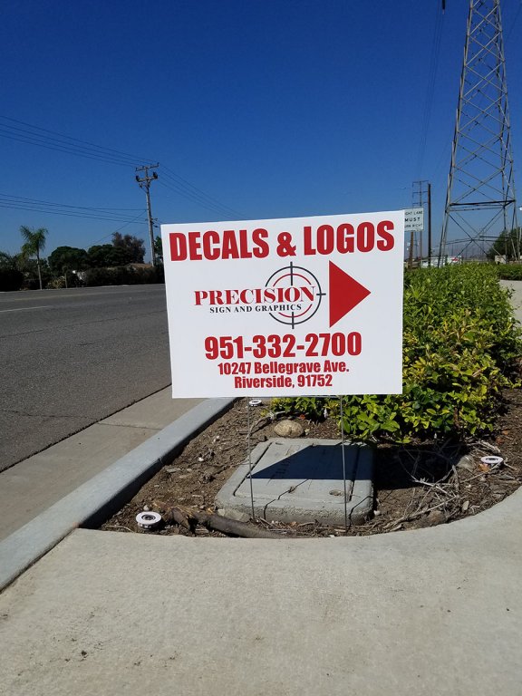 Yard Signs - Zoning regulations for in Fontana, Rancho, Jurupa, Riverside and Eastvale areas