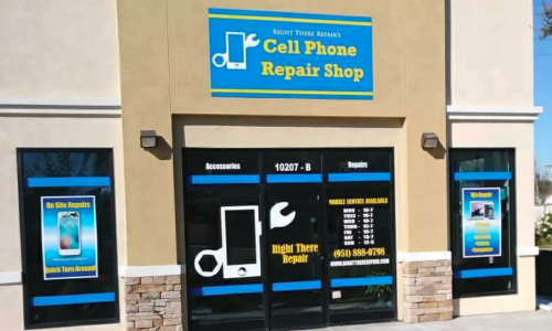 Customer Spotlight: Storefront Window Graphics for Right There Repair